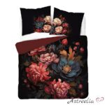 Puuvillainen vuodevaatesetti – Dark Garden 220x200 cm