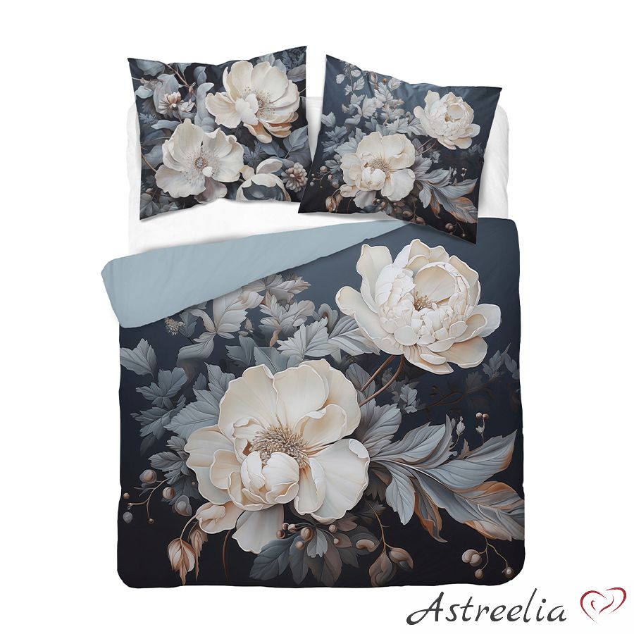 Puuvillainen_pussilakanasetit_Holland_5131_A Twilight Garden puuvillainen pussilakanasetti 220x200 cm