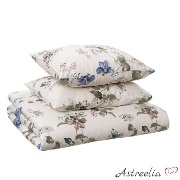 Satiininen pussilakanasetti Floral Vintage