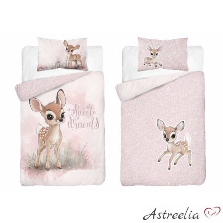 Mayamoo lasten vuodevaatesetti 100x135 cm, 100% puuvillaa, Sweet Dreams A