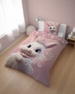 Puuvillainen pussilakanasetti 140x200 cm - Princess - Image 2