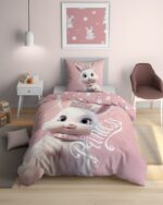 Puuvillainen pussilakanasetti 140x200 cm - Princess - Image 3