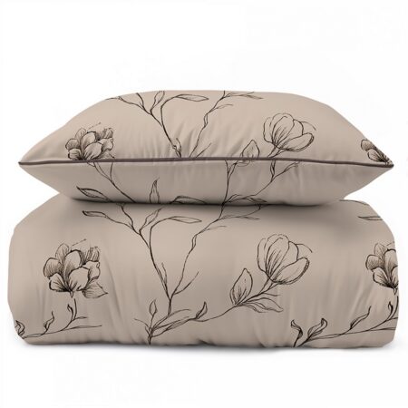 Percale pussilakanasetti Adelina-B, pehme ja hengittävä 100 % puuvillaperkaali makuuhuoneeseen.
