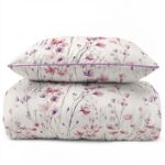 Percale pussilakanasetti Calmira, pehmeä ja hengittävä 100 % puuvillainen vuodevaatesetti.