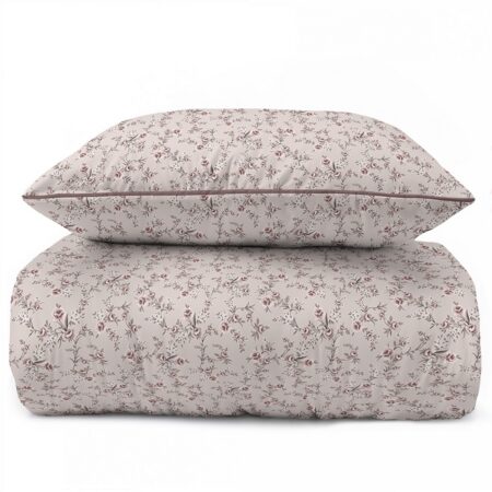 Percale pussilakanasetti Velisse Pink, pehme ja hengittävä 100 % puuvillaperkaali makuuhuoneeseen