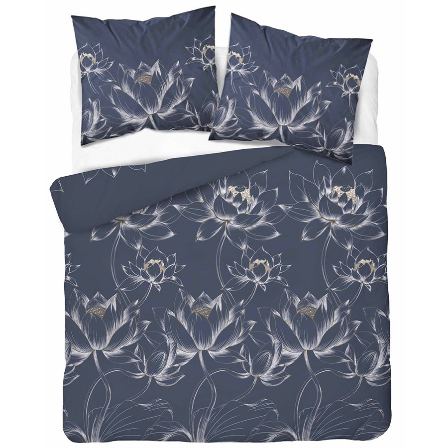 puuvillainen-pussilakanasetti-Velmora-blue | Astreelia Home Puuvillainen pussilakanasetti 220×200 cm – velmora blue